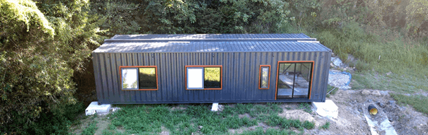 shipping container house