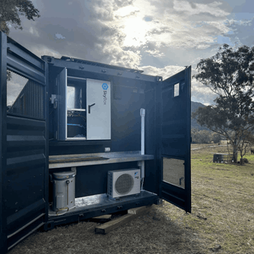 Shipping Container Cafe